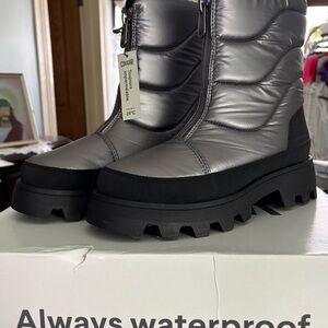 Cougar Metallic Gray Winter Boots